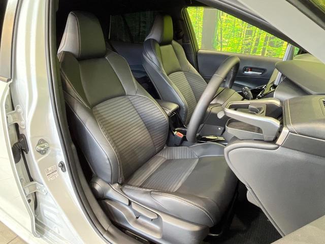 カローラツーリング ハイブリッド ダブルバイビー 純正10.5型ナビ バックカメラ 衝突被害軽減システム レーダークルーズ 禁煙車 ハーフレザーシート ドラレコ コーナーセンサー スマートキー LEDヘッド ETC2.0 純正17インチアルミ(8枚目)