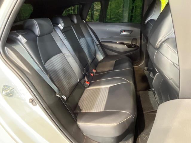 カローラツーリング ハイブリッド ダブルバイビー 純正10.5型ナビ バックカメラ 衝突被害軽減システム レーダークルーズ 禁煙車 ハーフレザーシート ドラレコ コーナーセンサー スマートキー LEDヘッド ETC2.0 純正17インチアルミ(9枚目)