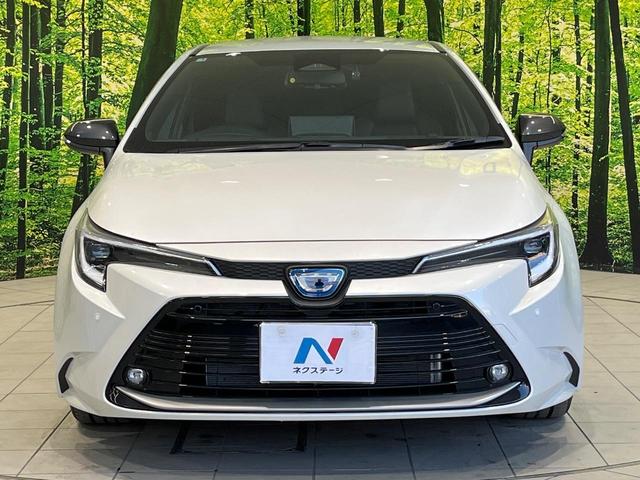 カローラツーリング ハイブリッド ダブルバイビー 純正10.5型ナビ バックカメラ 衝突被害軽減システム レーダークルーズ 禁煙車 ハーフレザーシート ドラレコ コーナーセンサー スマートキー LEDヘッド ETC2.0 純正17インチアルミ(14枚目)