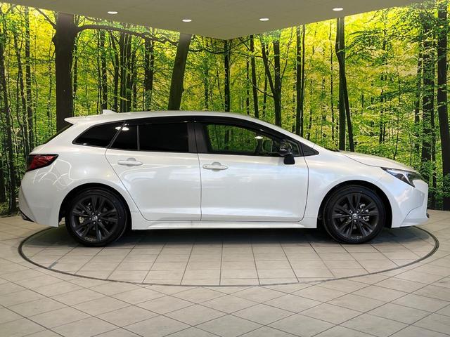 カローラツーリング ハイブリッド ダブルバイビー 純正10.5型ナビ バックカメラ 衝突被害軽減システム レーダークルーズ 禁煙車 ハーフレザーシート ドラレコ コーナーセンサー スマートキー LEDヘッド ETC2.0 純正17インチアルミ(28枚目)