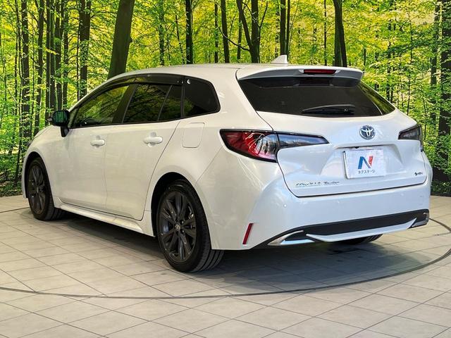 カローラツーリング ハイブリッド ダブルバイビー 純正10.5型ナビ バックカメラ 衝突被害軽減システム レーダークルーズ 禁煙車 ハーフレザーシート ドラレコ コーナーセンサー スマートキー LEDヘッド ETC2.0 純正17インチアルミ(29枚目)