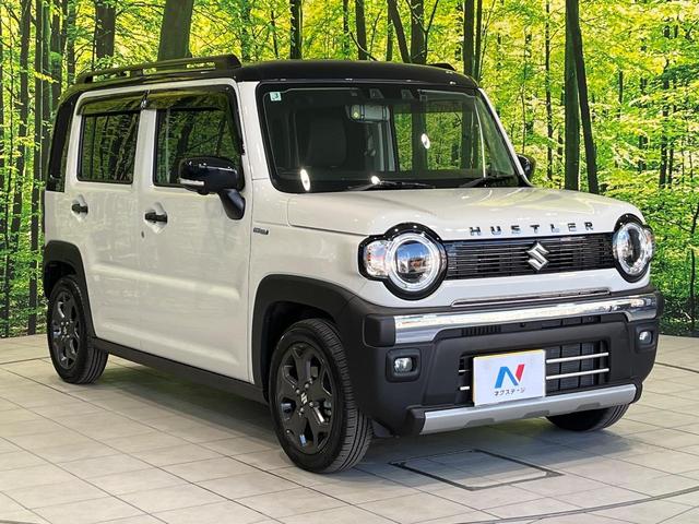 ハスラー タフワイルドターボ 純正9型ナビ 全周囲カメラ 衝突被害軽減システム レーダークルーズ 禁煙車 ドラレコ コーナーセンサー スマートキー LEDヘッド ルーフレール ビルトインETC 純正15インチアルミ(16枚目)