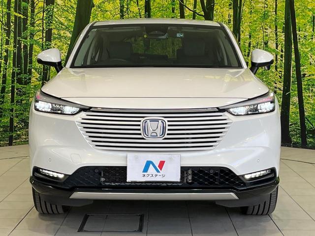 ヴェゼル e:HEV Z SDナビ バックカメラ 衝突被害軽減システム 禁煙車 電動リアゲート ハーフレザーシート ドラレコ コーナーセンサー スマートキー LEDヘッド ETC 純正18インチアルミ オートハイビーム(14枚目)