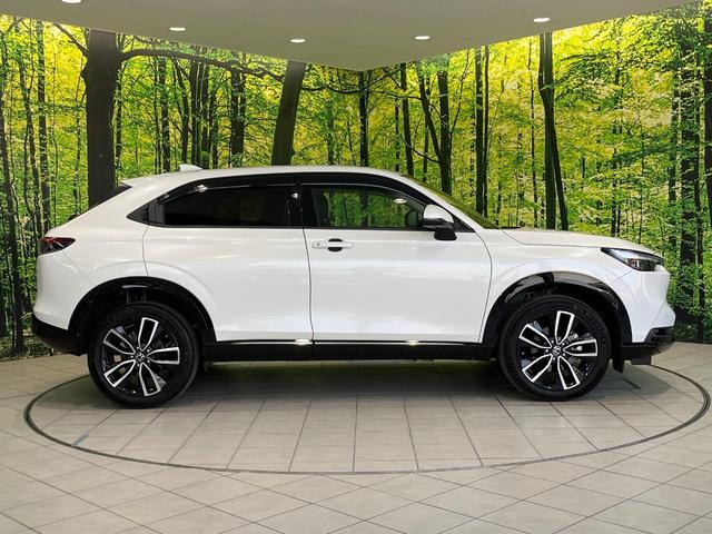 ヴェゼル e:HEV Z SDナビ バックカメラ 衝突被害軽減システム 禁煙車 電動リアゲート ハーフレザーシート ドラレコ コーナーセンサー スマートキー LEDヘッド ETC 純正18インチアルミ オートハイビーム(59枚目)