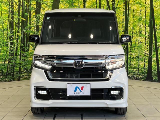 Ｎ－ＢＯＸカスタム Ｌターボ　ターボ　両側電動ドア　ＳＤナビ　バックカメラ　衝突被害軽減システム　禁煙車　ハーフレザーシート　ドラレコ　コーナーセンサー　スマートキー　ＬＥＤヘッド　ビルトインＥＴＣ　純正１５インチアルミ（52枚目）