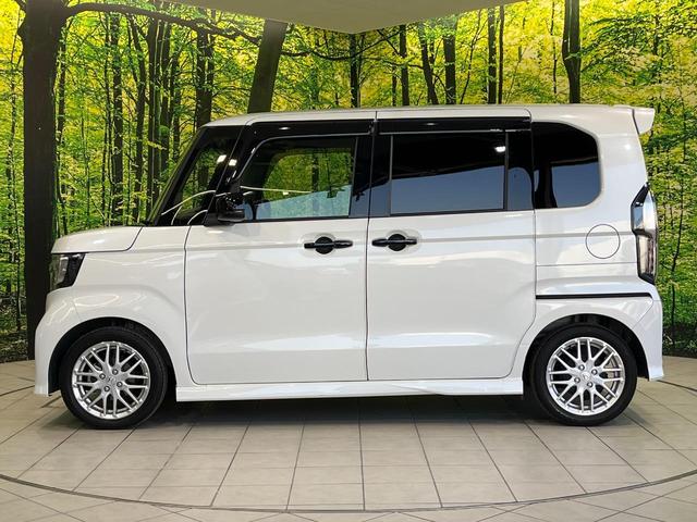 Ｎ－ＢＯＸカスタム Ｌターボ　ターボ　両側電動ドア　ＳＤナビ　バックカメラ　衝突被害軽減システム　禁煙車　ハーフレザーシート　ドラレコ　コーナーセンサー　スマートキー　ＬＥＤヘッド　ビルトインＥＴＣ　純正１５インチアルミ（56枚目）