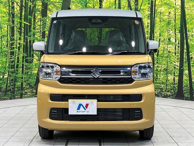 スペーシア ハイブリッドＸ　届出済未使用車　両側電動ドア　衝突被害軽減システム　シートヒーター　スマートキー　ＬＥＤヘッド　オートライト　オートエアコン（14枚目）