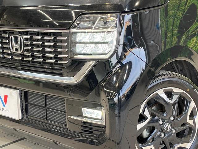 Ｎ－ＷＧＮカスタム Ｌ・ターボホンダセンシング　純正ＳＤナビ　バックカメラ　衝突被害軽減システム　禁煙車　ハーフレザーシート　シートヒーター　コーナーセンサー　スマートキー　ＬＥＤヘッド　ビルトインＥＴＣ　純正１５インチアルミ　オートハイビーム（12枚目）