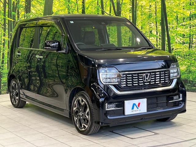 Ｎ－ＷＧＮカスタム Ｌ・ターボホンダセンシング　純正ＳＤナビ　バックカメラ　衝突被害軽減システム　禁煙車　ハーフレザーシート　シートヒーター　コーナーセンサー　スマートキー　ＬＥＤヘッド　ビルトインＥＴＣ　純正１５インチアルミ　オートハイビーム（16枚目）