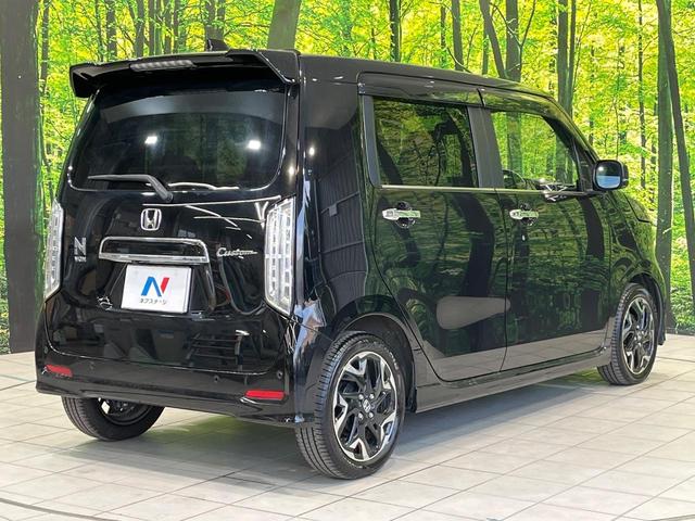 Ｎ－ＷＧＮカスタム Ｌ・ターボホンダセンシング　純正ＳＤナビ　バックカメラ　衝突被害軽減システム　禁煙車　ハーフレザーシート　シートヒーター　コーナーセンサー　スマートキー　ＬＥＤヘッド　ビルトインＥＴＣ　純正１５インチアルミ　オートハイビーム（17枚目）