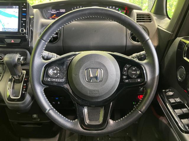 Ｎ－ＢＯＸカスタム Ｌターボ　純正８インチナビ　バックカメラ　両側パワースライドドア　アダプティブクルーズコントロール　シートヒーター　クリアランスソナー　ＥＴＣ　オートライト　ＬＥＤヘッドライト　フルセグＴＶ　ハーフレザー（11枚目）