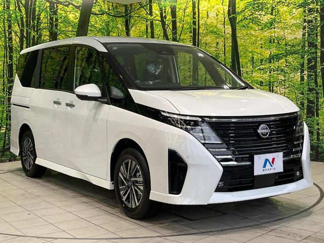 セレナ ハイウェイスターＶ　登録済未使用車　純正２．３インチナビ　全周囲カメラ　両側電動スライドドア　衝突軽減システム　プロパイロット　ＥＴＣ　ブラインドスポットモニター　デジタルインナーミラー　コーナーセンサー（16枚目）