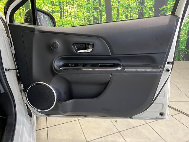 アクア Ｇ　Ｇ’ｓ　純正ＳＤナビ　バックカメラ　禁煙車　ハーフレザーシート　スマートキー　ＬＥＤヘッド　ビルトインＥＴＣ　クルコン　純正１７インチアルミ　オートハイビーム　オートライト　オートエアコン（40枚目）