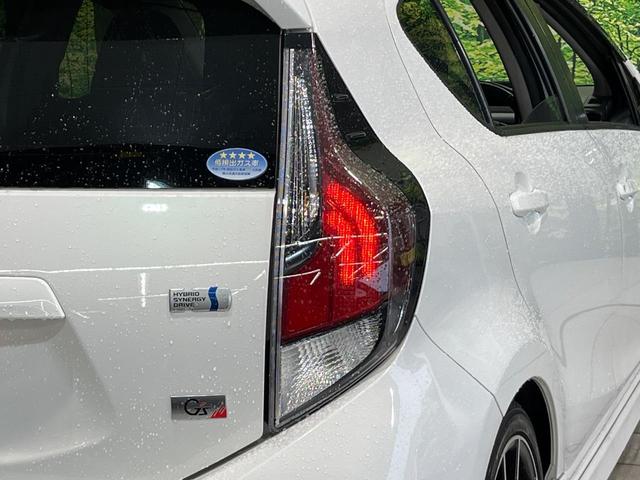 アクア Ｇ　Ｇ’ｓ　純正ＳＤナビ　バックカメラ　禁煙車　ハーフレザーシート　スマートキー　ＬＥＤヘッド　ビルトインＥＴＣ　クルコン　純正１７インチアルミ　オートハイビーム　オートライト　オートエアコン（43枚目）