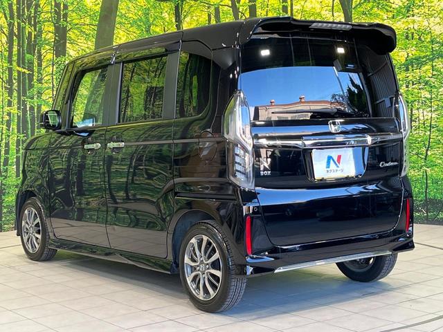 Ｎ－ＢＯＸカスタム Ｌ　電動スライドドア　純正８インチナビ　バックカメラ　衝突被害軽減システム　禁煙車　ドラレコ　コーナーセンサー　スマートキー　ＬＥＤヘッド　ビルトインＥＴＣ　純正１４インチアルミ　オートハイビーム（56枚目）