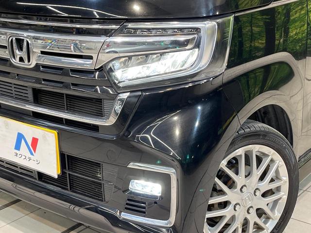 Ｎ－ＢＯＸカスタム Ｌターボ　ディスプレイオーディオ　ターボ　両側電動ドア　バックカメラ　衝突被害軽減システム　禁煙車　ハーフレザーシート　コーナーセンサー　スマートキー　ＬＥＤ　ＥＴＣ　純正１５インチアルミ　オートハイビーム（13枚目）