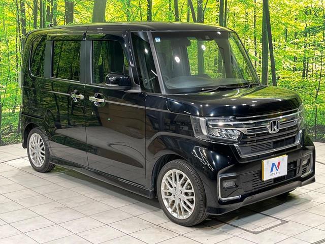 Ｎ－ＢＯＸカスタム Ｌターボ　ディスプレイオーディオ　ターボ　両側電動ドア　バックカメラ　衝突被害軽減システム　禁煙車　ハーフレザーシート　コーナーセンサー　スマートキー　ＬＥＤ　ＥＴＣ　純正１５インチアルミ　オートハイビーム（17枚目）