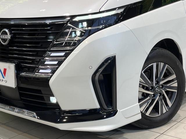 セレナ ハイウェイスターV エアロ 純正12型ナビ 両側電動ドア 後席モニター 全周囲カメラ 衝突被害軽減 禁煙車 ドラレコ コーナーセンサー スマートキー LED ETC 純正16インチアルミ オートハイビーム(10枚目)