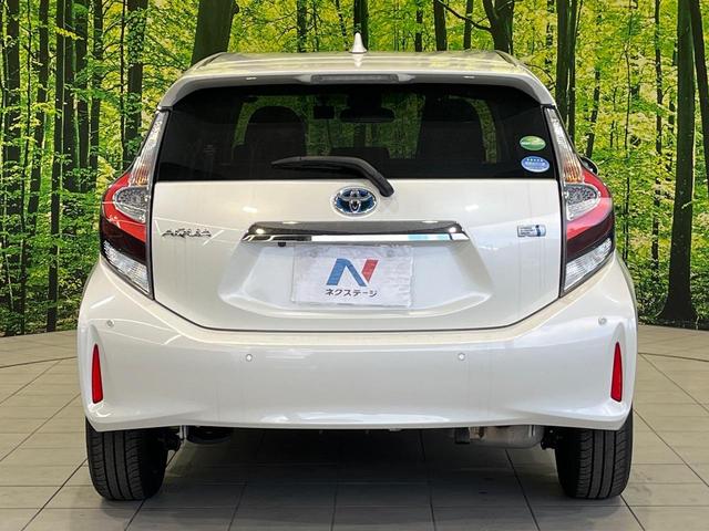 アクア Ｓスタイルブラック　純正ＳＤナビ　全周囲カメラ　衝突被害軽減システム　禁煙車　ドラレコ　コーナーセンサー　スマートキー　ＬＥＤヘッド　ビルトインＥＴＣ　車線逸脱警報　オートライト　オートエアコン　Ｂｌｕｅｔｏｏｔｈ（48枚目）