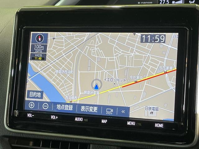 ヴォクシー ＺＳ　煌ＩＩＩ　両側電動ドア　純正９型ナビ　バックカメラ　衝突被害軽減　禁煙車　ハーフレザーシート　リアオートエアコン　ドラレコ　コーナーセンサー　スマートキー　ＬＥＤ　ＥＴＣ　クルコン　純正１６インチアルミ（3枚目）