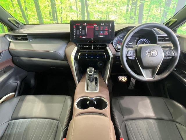 ハリアー Ｚ　メーカー１２型ナビ　全周囲カメラ　ＪＢＬ　衝突被害軽減システム　レーダークルーズ　禁煙車　電動リアゲート　ハーフレザーシート　パワーシート　ドラレコ　コーナーセンサー　スマートキー　ＬＥＤ　ＥＴＣ（2枚目）