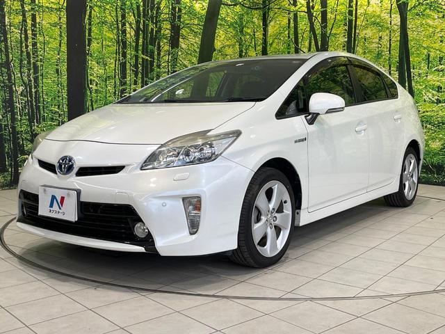 プリウス Sツーリングセレクション BIG-X8型ナビ バックカメラ 禁煙車 ドラレコ スマートキー LEDヘッド ビルトインETC 純正17インチアルミ オートライト オートエアコン CD DVD再生 フルセグ(56枚目)