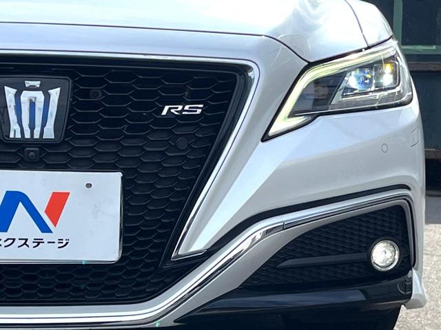 クラウンハイブリッド ＲＳ　後期　セーフティパッケージプラス　純正１２．３インチナビ　パノラミックビュー　ブラインドスポット　セーフティセンス　三眼ＬＥＤヘッド　ハーフレザー　パワーシート　純正ＯＰ１８インチＡＷ　スマートキー（26枚目）