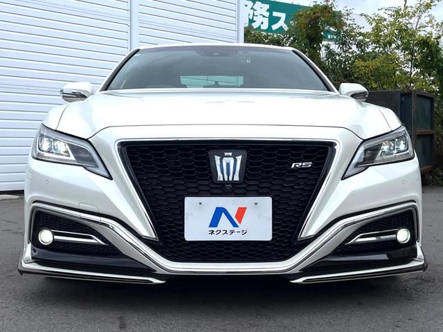 クラウンハイブリッド ＲＳアドバンス　モデリスタエアロキット　モデリスタ１９インチＡＷ　セーフティパッケージプラス　レザーシートパッケージ　純正ナビ　パノラミックビュー　メモリー付パワーシート　シートベンチレーション　三眼ＬＥＤ　禁煙車（14枚目）