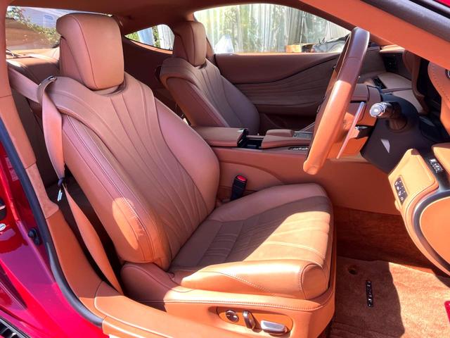 ＬＣ ＬＣ５００ｈ　Ｌパッケージ　マークレビンソン　純正ＯＰ２１インチＡＷ　パノラマルーフ　セーフティシステムプラス　セミアニリン革シート　パワーシート　純正１０．３インチナビ　バックカメラ　フルＬＥＤヘッド　革巻きステアリング　禁煙（11枚目）
