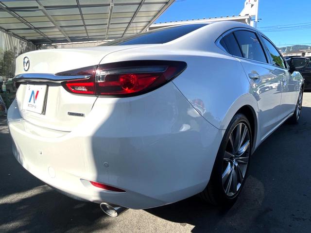 MAZDA6セダン XD 20thアニバーサリーエディション 特別仕様車 サンルーフ ターボ マツダコネクト 360度ビュー 茶革 メモリー付パワーシート シートヒーター アドバンストスマートシティブレーキサポート BSM レーダークルーズ 純正19インチAW(19枚目)