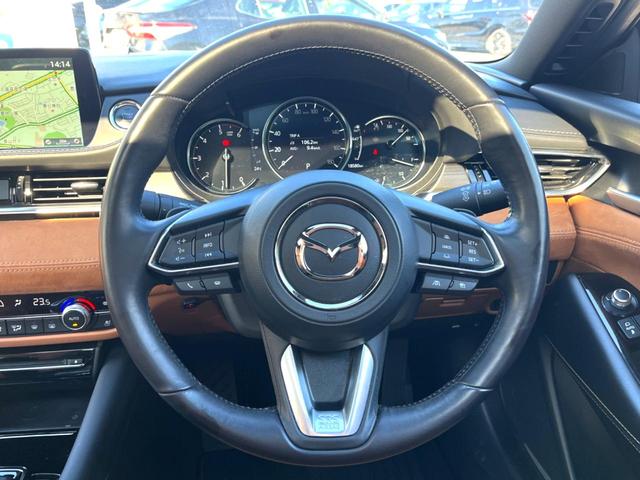 MAZDA6セダン XD 20thアニバーサリーエディション 特別仕様車 サンルーフ ターボ マツダコネクト 360度ビュー 茶革 メモリー付パワーシート シートヒーター アドバンストスマートシティブレーキサポート BSM レーダークルーズ 純正19インチAW(45枚目)