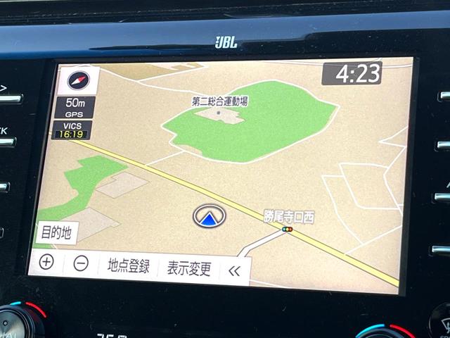 カムリ WSブラックエディション 特別仕様車 JBLサウンドシステム セーフティセンス 純正8インチディスプレイオーディオ バックカメラ 黒革 パワーシート シートヒーター LEDヘッド 純正18インチAW 革巻きステアリング 禁煙車(54枚目)