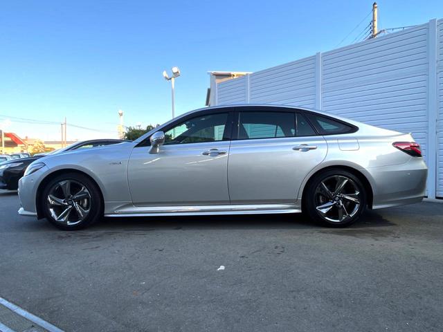 クラウンハイブリッド RSアドバンス レザーシートパッケージ セーフティパッケージプラス セーフティセンス ブラインドスポット 純正ナビ パノラミックビュー メモリー付パワーシート シートベンチレーション 三眼LEDヘッド パドルシフト(27枚目)