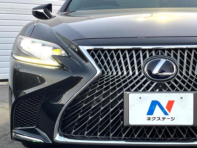 LS LS500h Iパッケージ ムーンルーフ 純正OP20インチAW セーフティシステムプラスA 黒革 パワーシート シートベンチレーション 純正12.3インチナビ パノラミックビュー 革巻きステアリング パドルシフト スマートキー(26枚目)