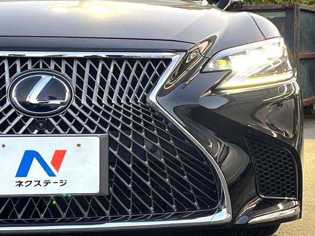 LS LS500h Iパッケージ ムーンルーフ 純正OP20インチAW セーフティシステムプラスA 黒革 パワーシート シートベンチレーション 純正12.3インチナビ パノラミックビュー 革巻きステアリング パドルシフト スマートキー(27枚目)
