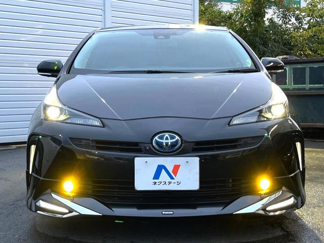 プリウス Aツーリングセレクション・ブラックエディション 特別仕様車 モデリスタフルエアロ ALPINEナビ パノラミックビュー セーフティセンス ブラインドスポット インテリジェントクリアランスソナー インテリジェントパーキングアシスト パワーシート 禁煙(16枚目)
