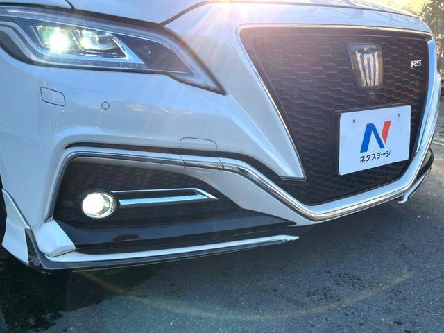 クラウンハイブリッド RSアドバンス モデリスタエアロキット ムーンルーフ レザーシートパッケージ デジタルインナーミラー セーフティパッケージプラス 純正ナビ パノラミックビュー 三眼LEDヘッド 純正18インチAW パドルシフト 禁煙(5枚目)