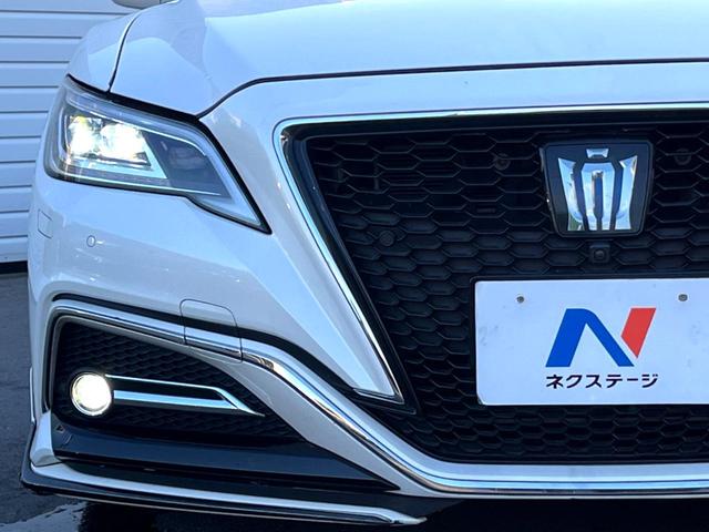 クラウンハイブリッド RSアドバンス モデリスタエアロキット ムーンルーフ レザーシートパッケージ デジタルインナーミラー セーフティパッケージプラス 純正ナビ パノラミックビュー 三眼LEDヘッド 純正18インチAW パドルシフト 禁煙(28枚目)