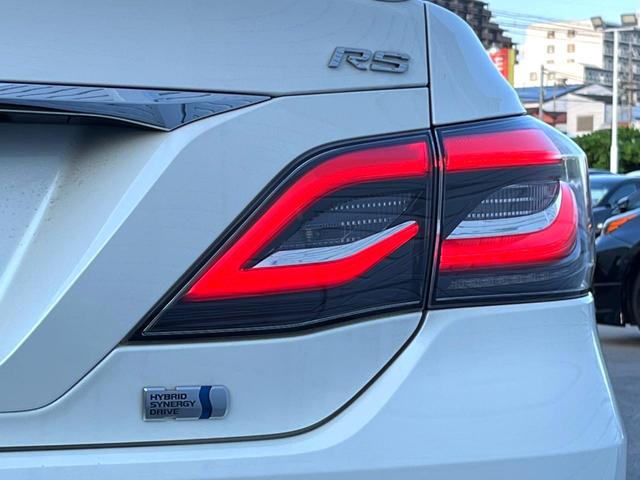 クラウンハイブリッド RSアドバンス モデリスタエアロキット ムーンルーフ レザーシートパッケージ デジタルインナーミラー セーフティパッケージプラス 純正ナビ パノラミックビュー 三眼LEDヘッド 純正18インチAW パドルシフト 禁煙(36枚目)