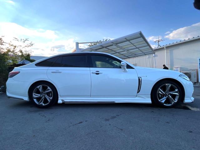 クラウンハイブリッド RSアドバンス モデリスタエアロキット ムーンルーフ レザーシートパッケージ デジタルインナーミラー セーフティパッケージプラス 純正ナビ パノラミックビュー 三眼LEDヘッド 純正18インチAW パドルシフト 禁煙(40枚目)