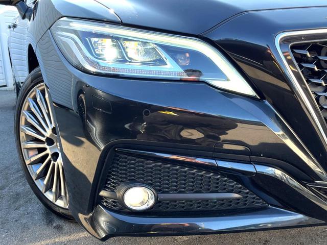 クラウンハイブリッド G Four 後期 セーフティパッケージプラス セーフティセンス 純正12.3インチナビ パノラミックビュー 黒革 ブラインドスポット 三眼LEDヘッド 純正18インチAW メモリー付パワーシート シートヒーター(14枚目)