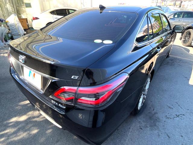 クラウンハイブリッド G Four 後期 セーフティパッケージプラス セーフティセンス 純正12.3インチナビ パノラミックビュー 黒革 ブラインドスポット 三眼LEDヘッド 純正18インチAW メモリー付パワーシート シートヒーター(19枚目)