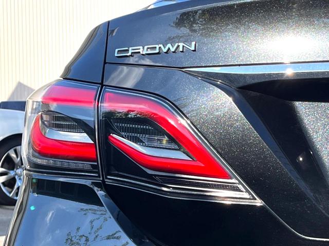 クラウンハイブリッド G Four 後期 セーフティパッケージプラス セーフティセンス 純正12.3インチナビ パノラミックビュー 黒革 ブラインドスポット 三眼LEDヘッド 純正18インチAW メモリー付パワーシート シートヒーター(31枚目)