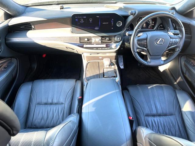 LS LS500 バージョンL 後期 モデリスタエアロ TRD21インチ鍛造AW マークレビンソン セーフティシステムプラスA 純正12.3インチSDナビ パノラミックビュー 黒革 パワーシート シートベンチレーション パドルシフト(2枚目)