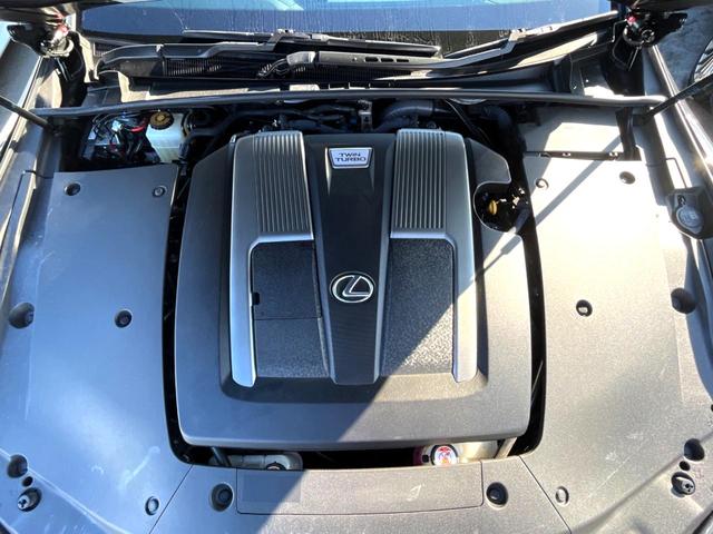 LS LS500 バージョンL 後期 モデリスタエアロ TRD21インチ鍛造AW マークレビンソン セーフティシステムプラスA 純正12.3インチSDナビ パノラミックビュー 黒革 パワーシート シートベンチレーション パドルシフト(22枚目)