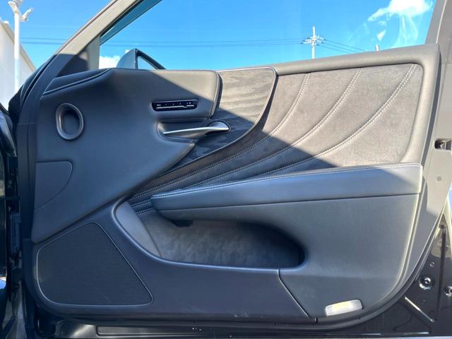 LS LS500 バージョンL 後期 モデリスタエアロ TRD21インチ鍛造AW マークレビンソン セーフティシステムプラスA 純正12.3インチSDナビ パノラミックビュー 黒革 パワーシート シートベンチレーション パドルシフト(25枚目)