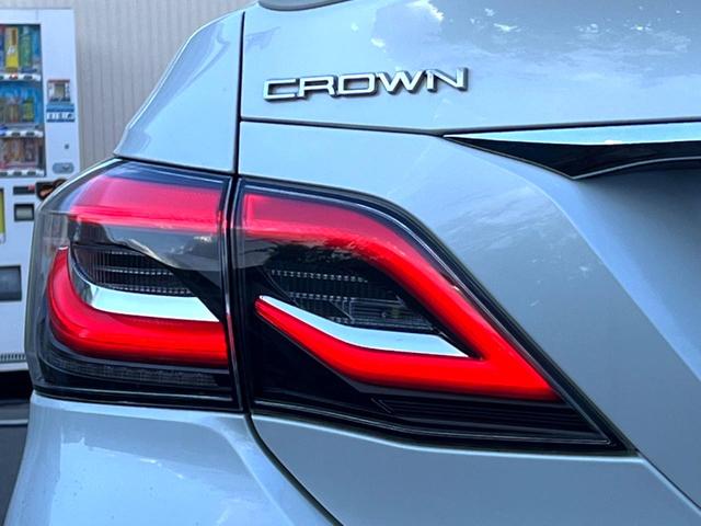 クラウンハイブリッド ＲＳアドバンス　モデリスタエアロキット　ムーンルーフ　セーフティセンス　ブラインドスポット　三眼ＬＥＤヘッド　純正ＳＤナビ　バックカメラ　ハーフレザー　メモリー付パワーシート　純正１８インチＡＷ　ステアリングヒーター（37枚目）