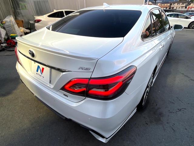 クラウン ＲＳ　後期　ＴＲＤエアロパーツセット　セーフティパッケージプラス　セーフティセンス　純正１２．３インチナビ　パノラミックビュー　ブラインドスポット　ハーフレザー　パワーシート　シートヒーター　ＥＴＣ　禁煙車（20枚目）