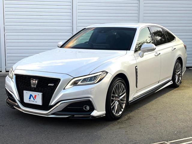 クラウン ＲＳ　後期　ＴＲＤエアロパーツセット　セーフティパッケージプラス　セーフティセンス　純正１２．３インチナビ　パノラミックビュー　ブラインドスポット　ハーフレザー　パワーシート　シートヒーター　ＥＴＣ　禁煙車（29枚目）