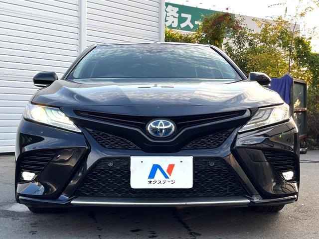 カムリ ＷＳ　セーフティセンス　ブラインドスポット　純正ナビ　バックカメラ　インテリジェントクリアランスソナー　ハーフレザー　パワーシート　ＬＥＤヘッド　純正１７インチＡＷ　革巻きステアリング　パドルシフト　禁煙車（15枚目）